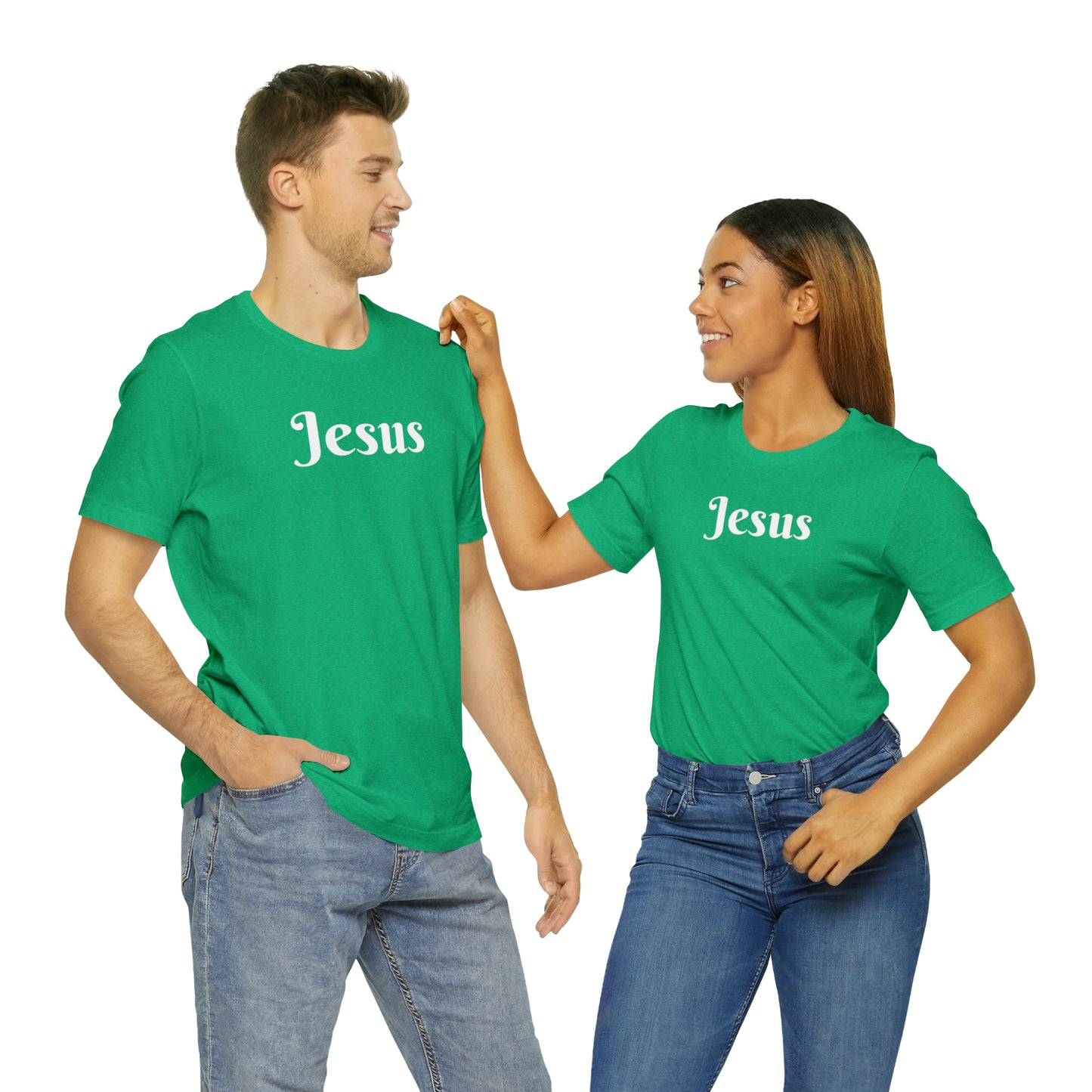 100% Cotton - Jesus T-shirt - Small - 3XL - 12 Colors