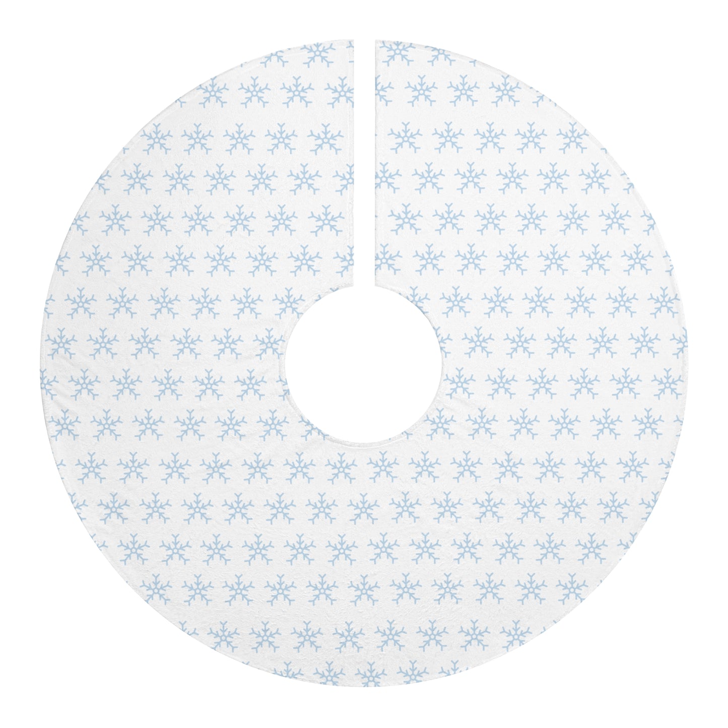 Snowflake Christmas Tree Skirt