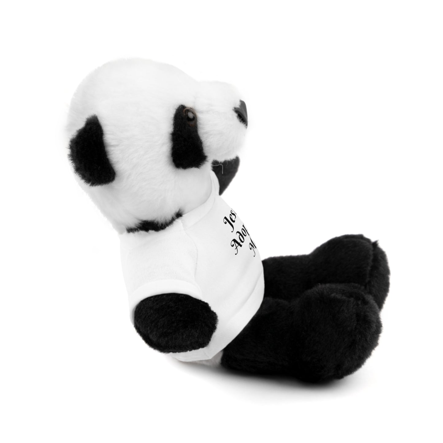 Stuffed Baby Jaguar with T-shirt