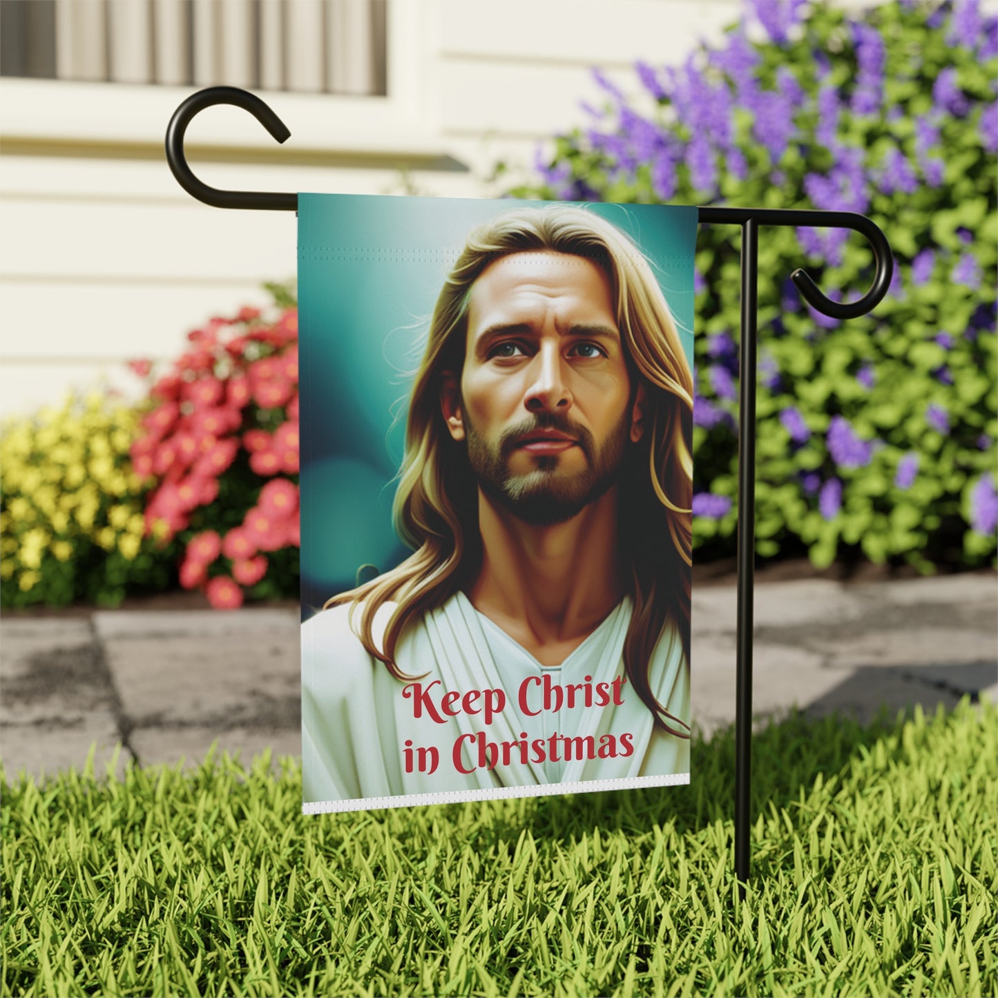 Garden & House Christmas Banner