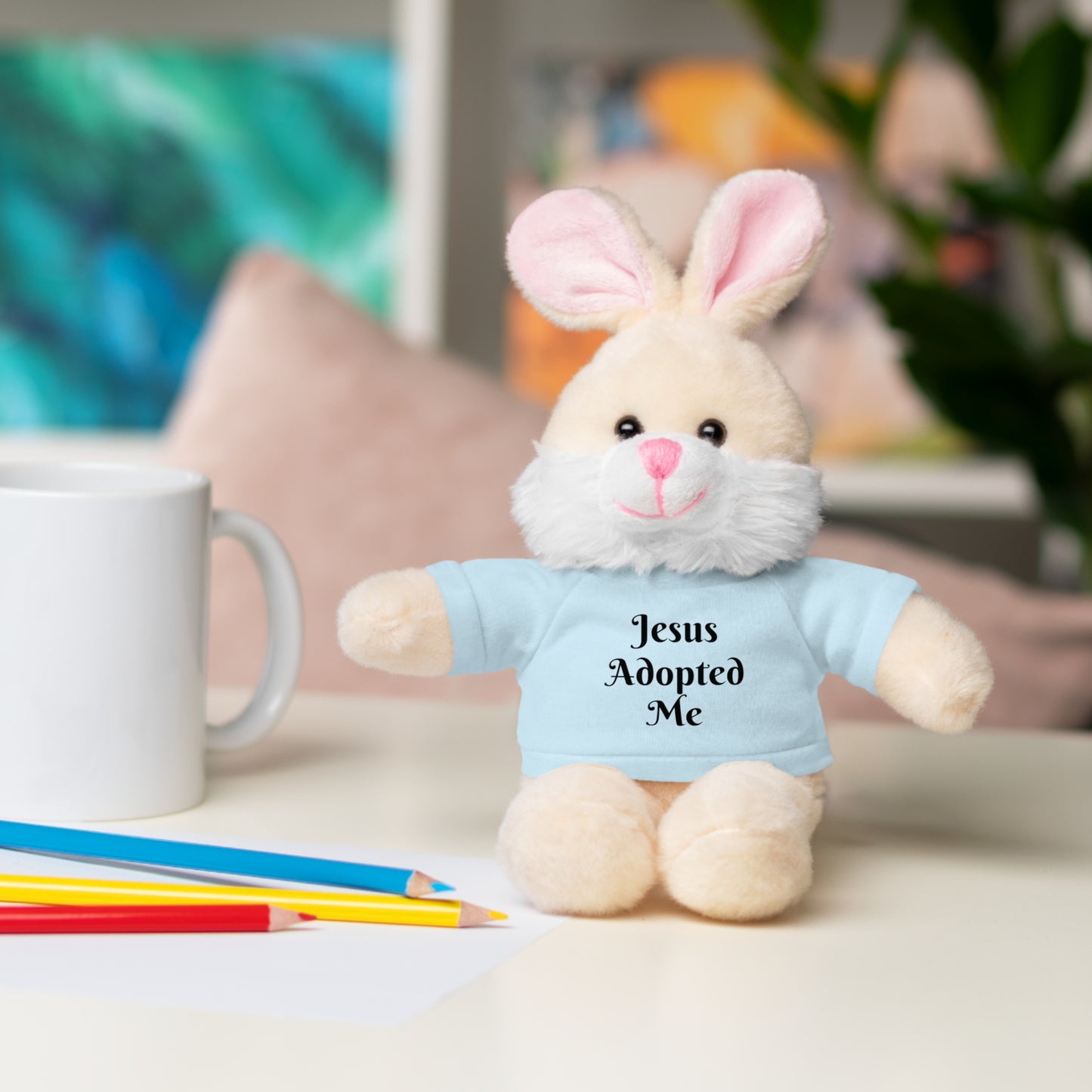Stuffed Bear with T-shirt