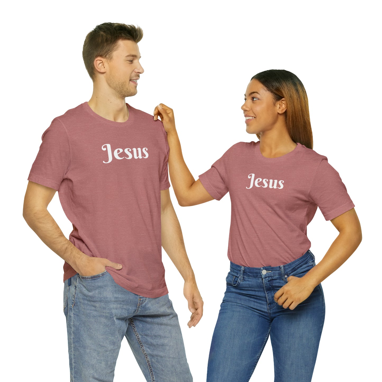 100% Cotton - Jesus T-shirt - Small - 3XL - 12 Colors