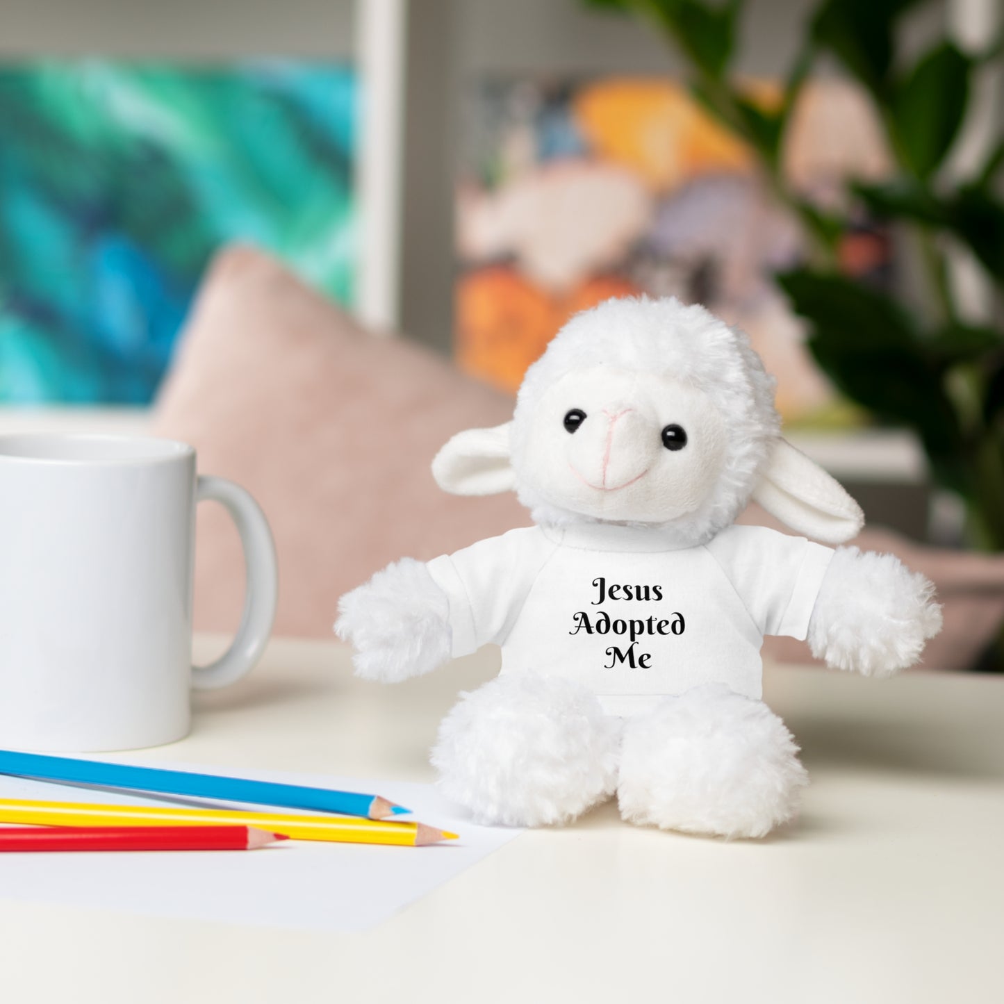 Stuffed Bunny with T-shirt