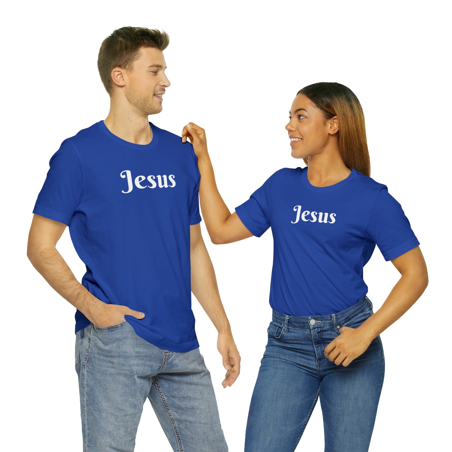 100% Cotton - Jesus T-shirt - Small - 3XL - 12 Colors