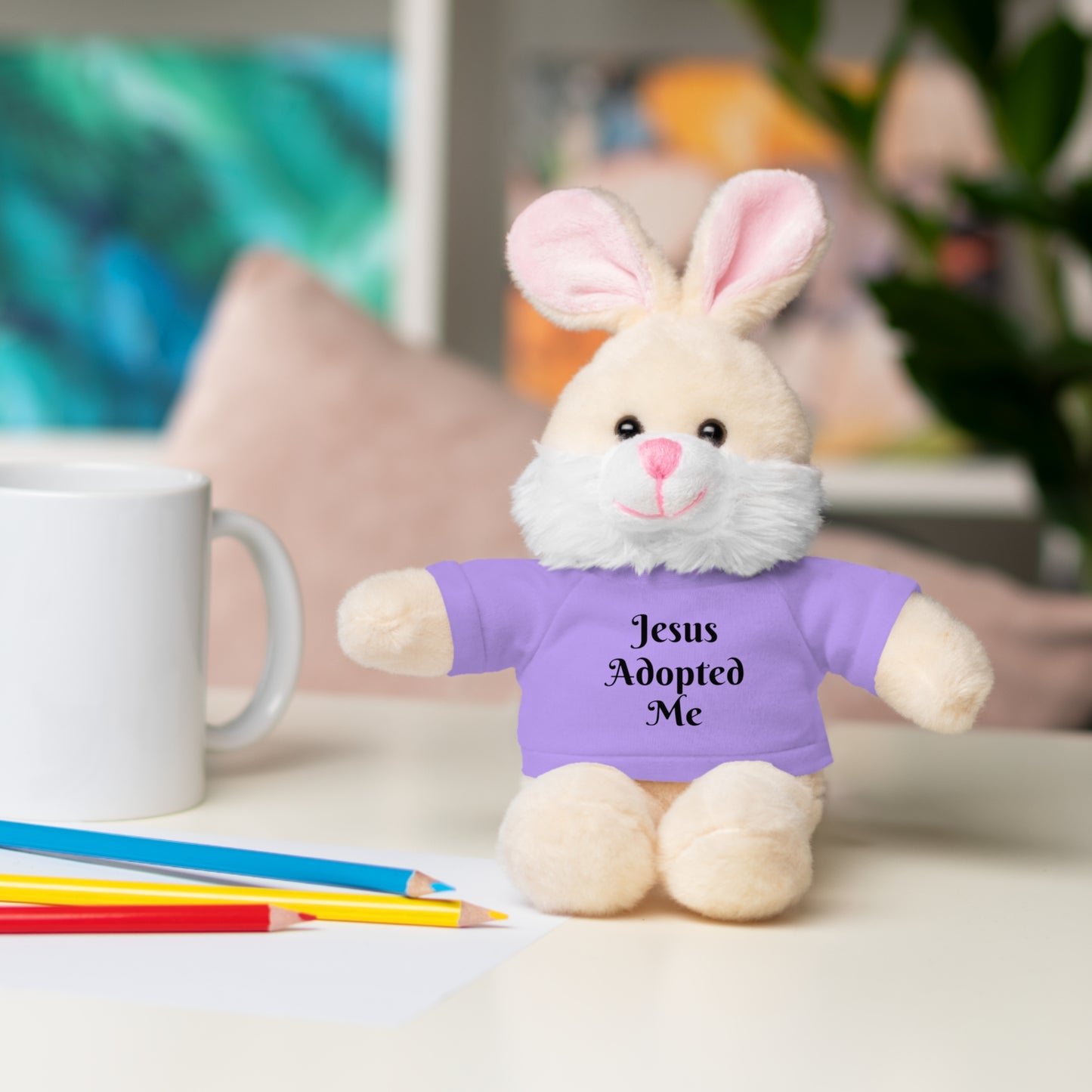 Stuffed Bear with T-shirt