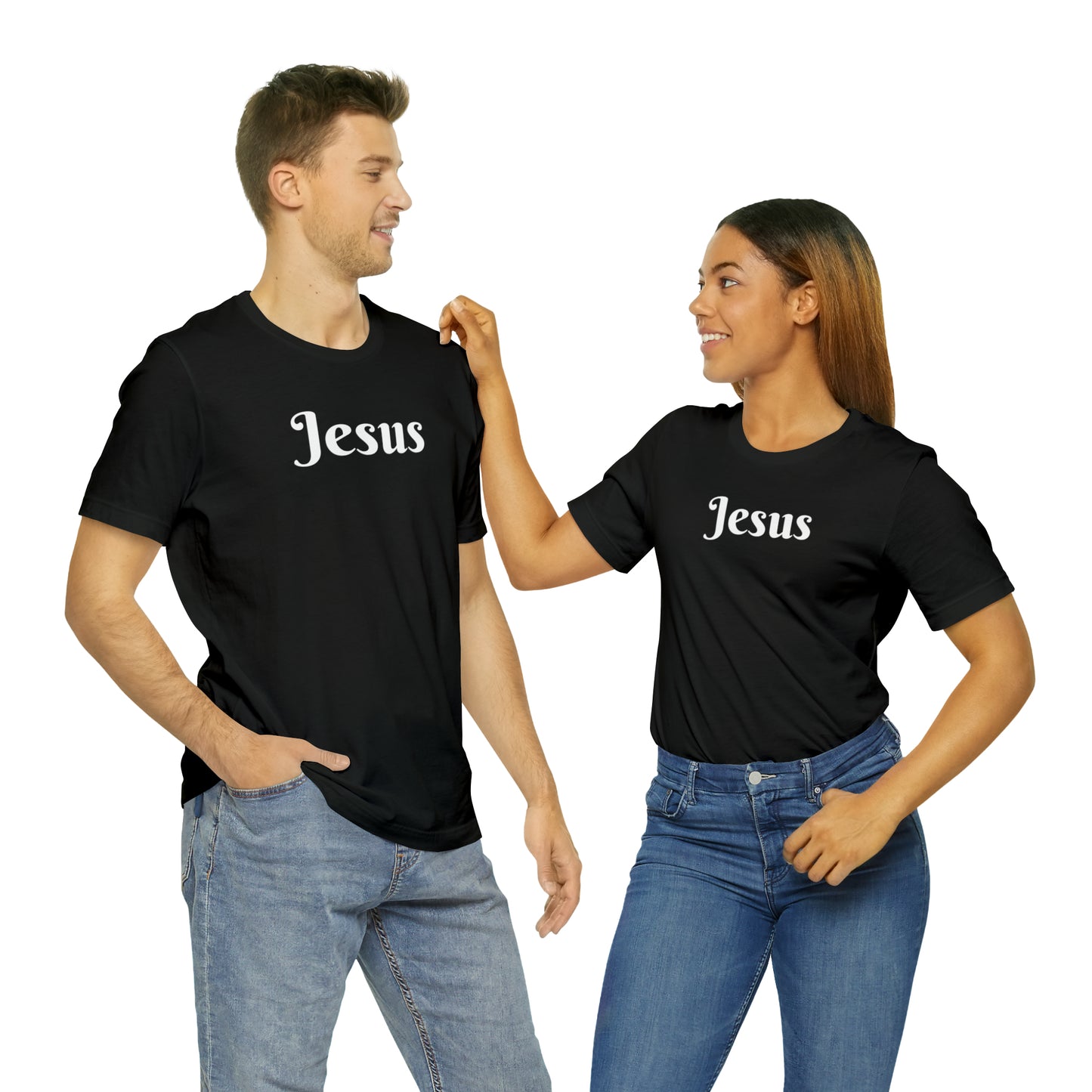 100% Cotton - Jesus T-shirt - Small - 3XL - 12 Colors