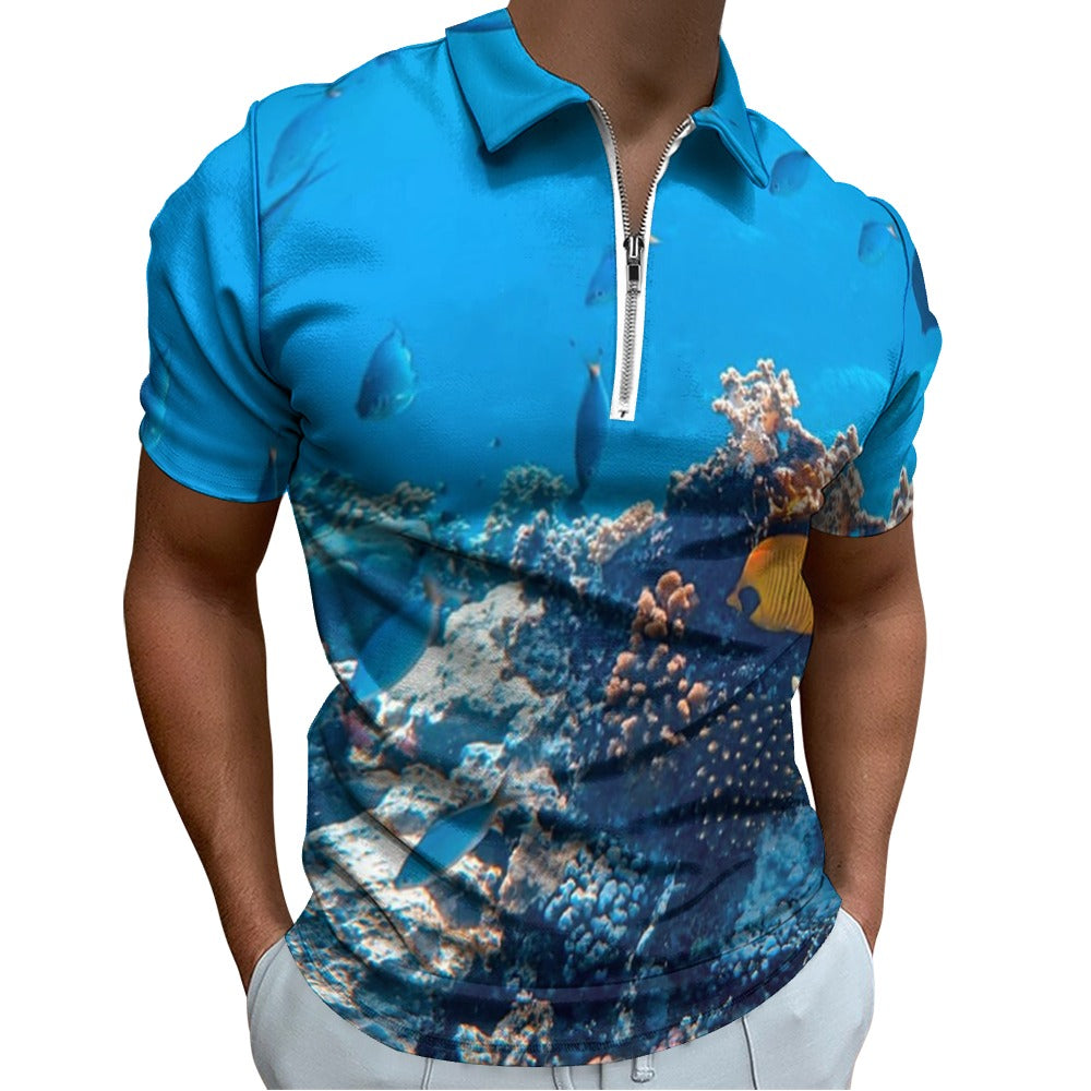 Blue Saltwater Shirt - 2XS - 6XL