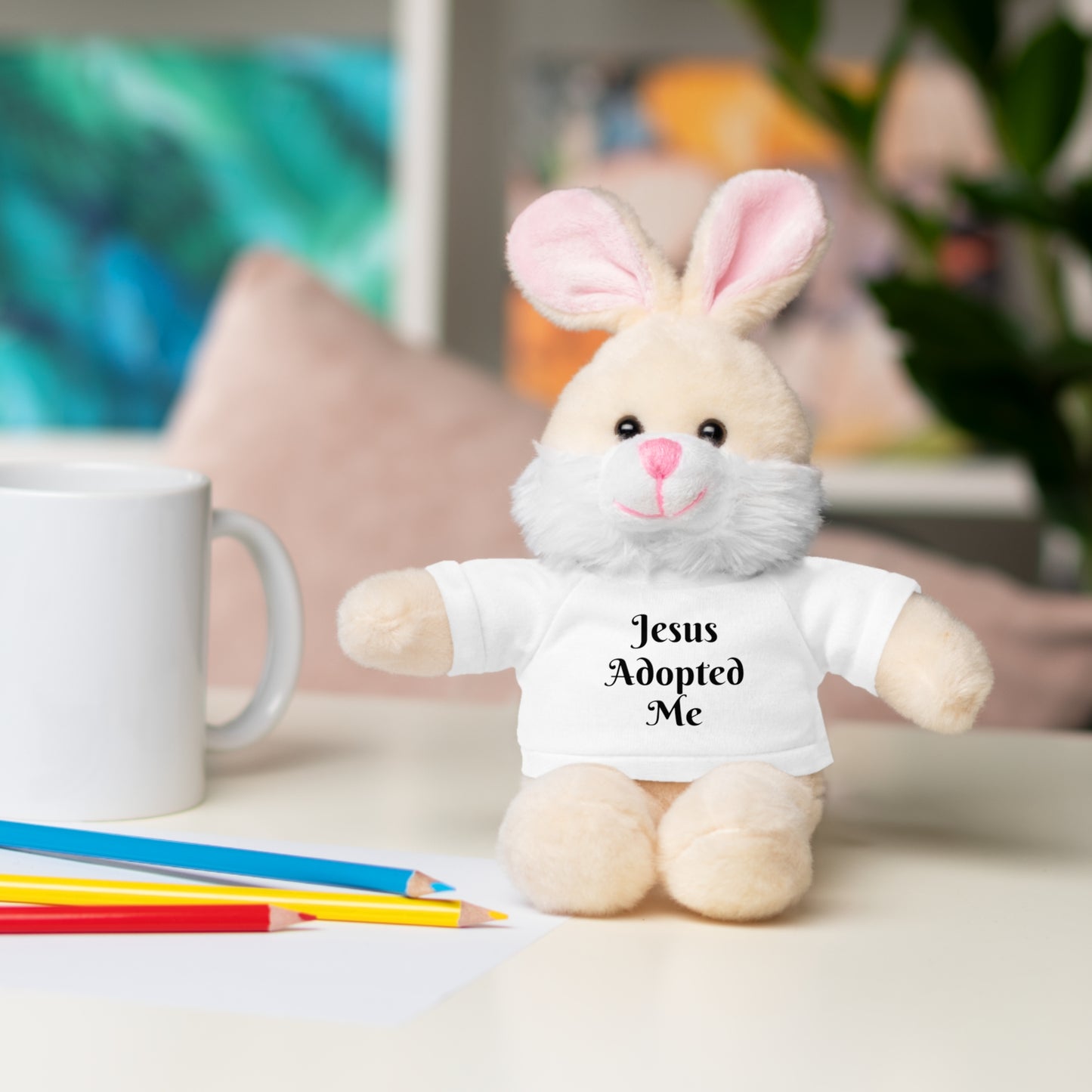 Stuffed Bear with T-shirt