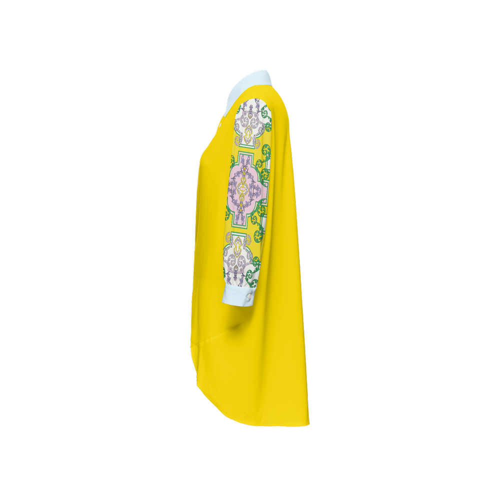 Women's Sunny Yellow Long-Sleeve Shirt - XS-3XL