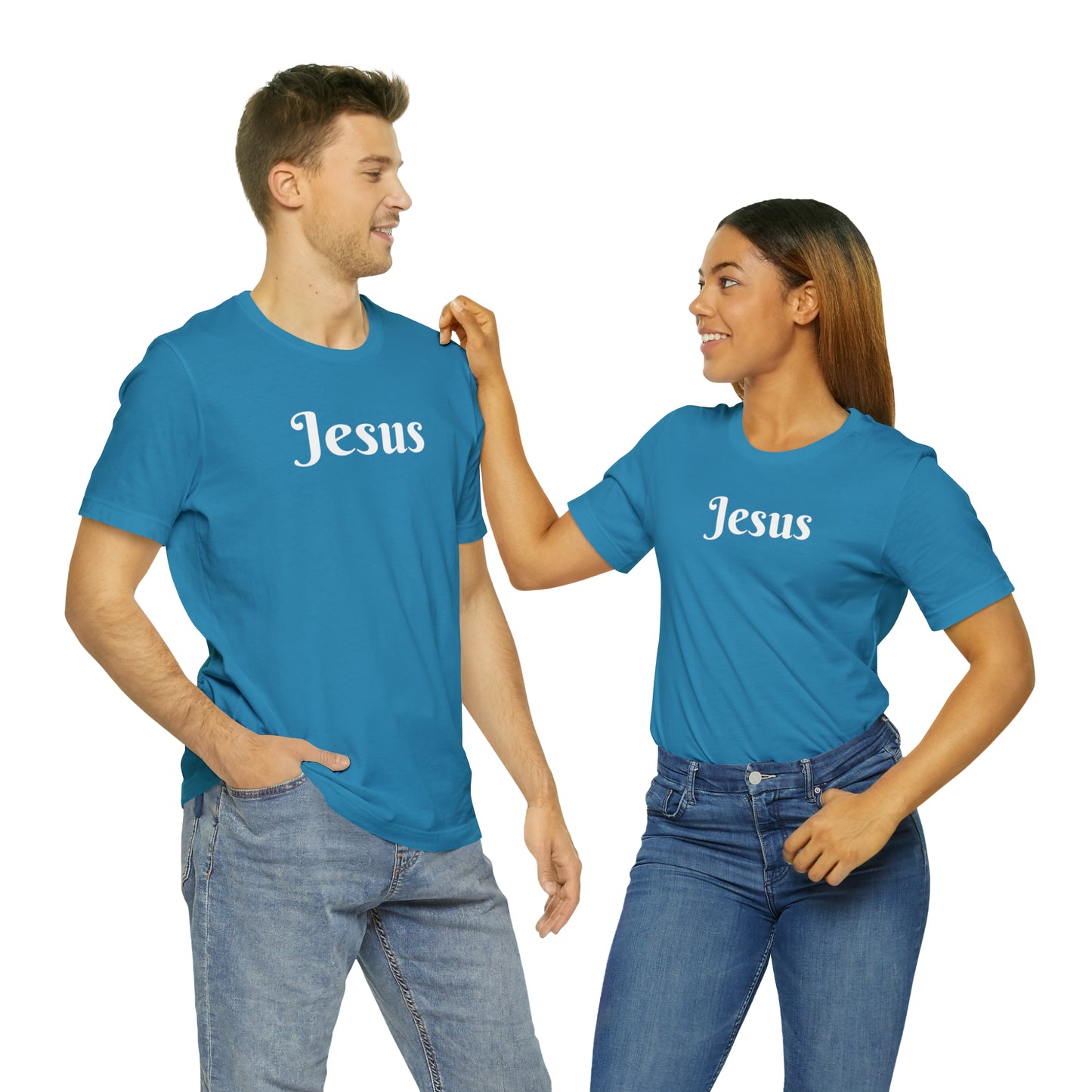 100% Cotton - Jesus T-shirt - Small - 3XL - 12 Colors