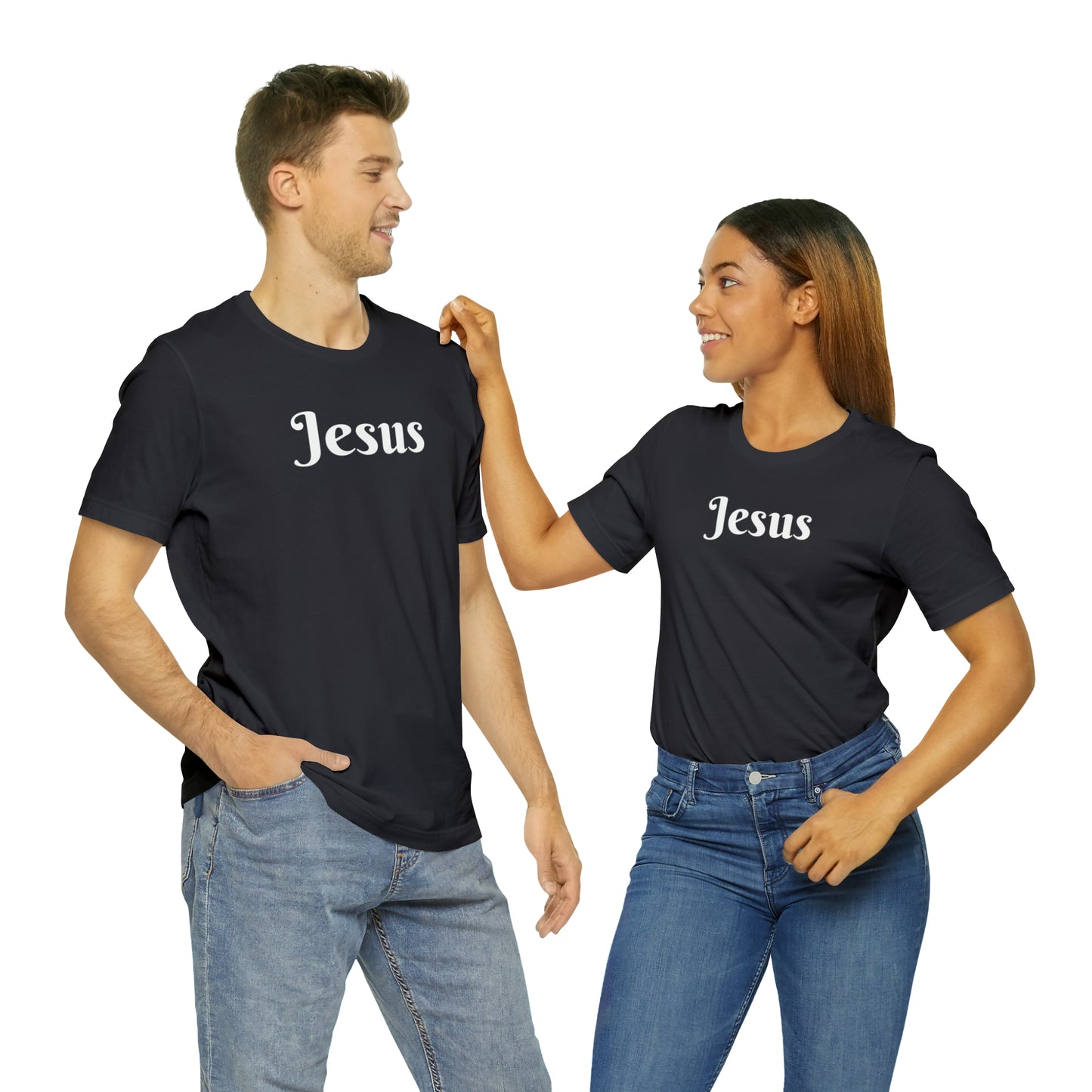 100% Cotton - Jesus T-shirt - Small - 3XL - 12 Colors