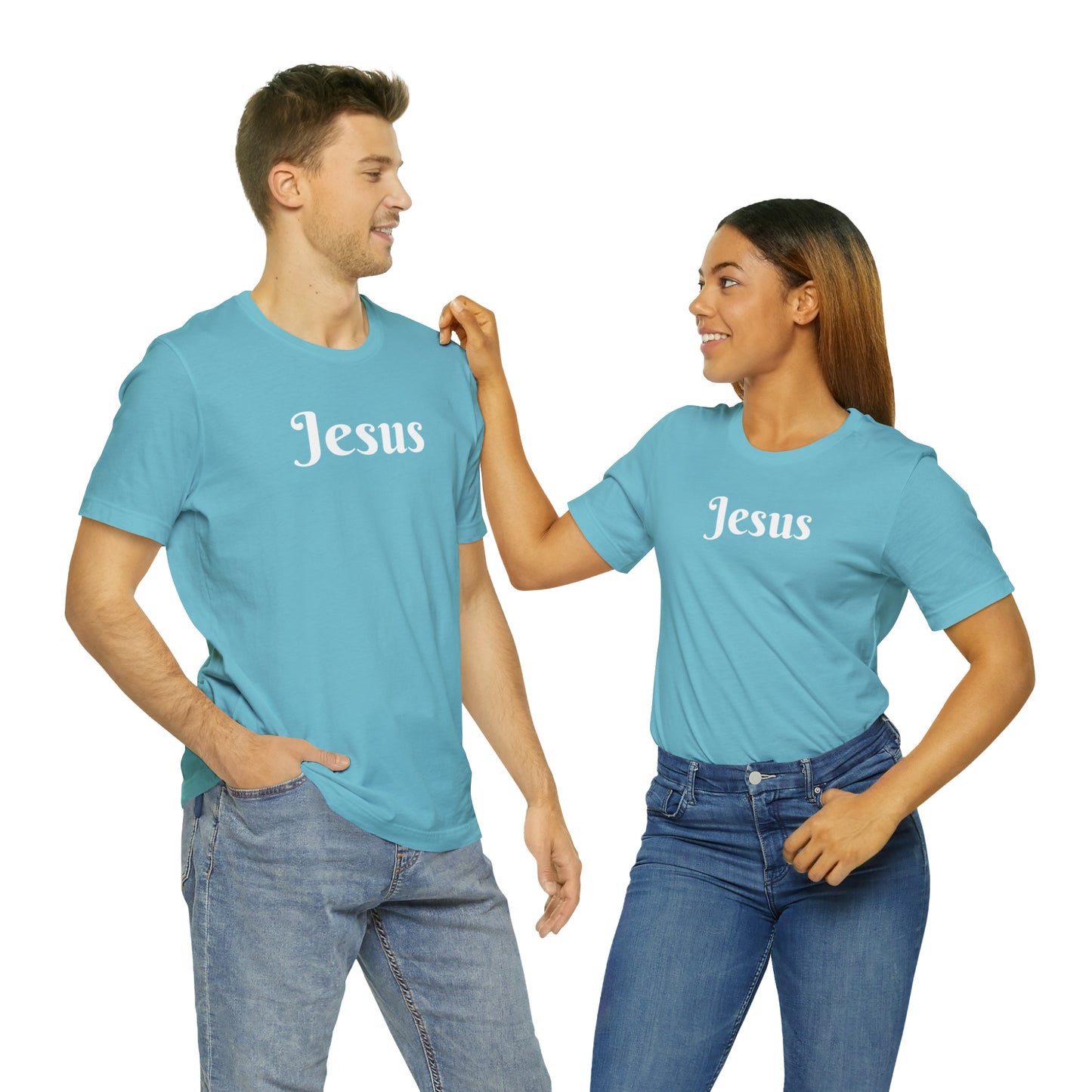 100% Cotton - Jesus T-shirt - Small - 3XL - 12 Colors