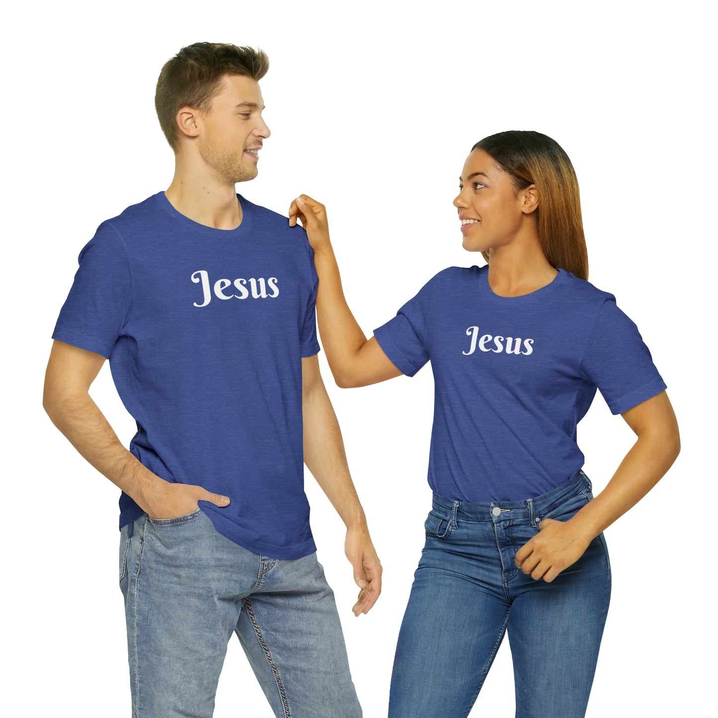 100% Cotton - Jesus T-shirt - Small - 3XL - 12 Colors