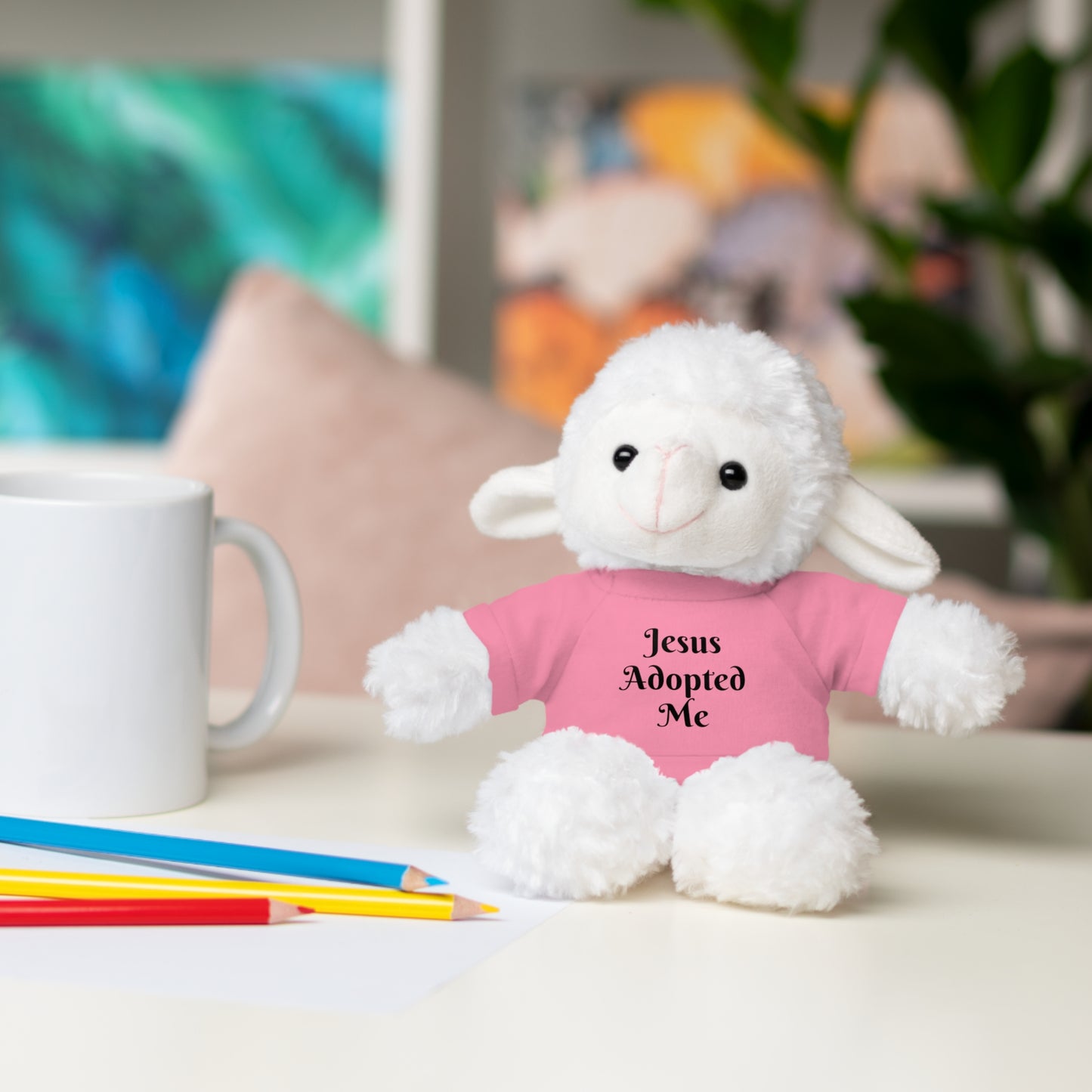 Stuffed Panda with T-shirt