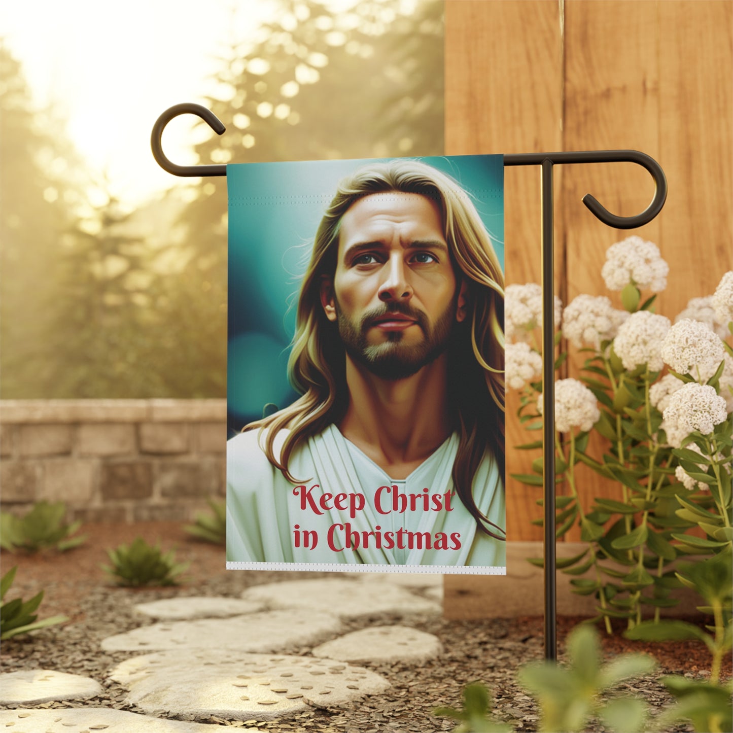 Garden & House Christmas Banner