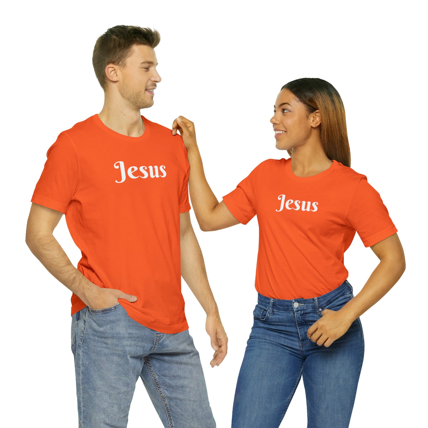 100% Cotton - Jesus T-shirt - Small - 3XL - 12 Colors