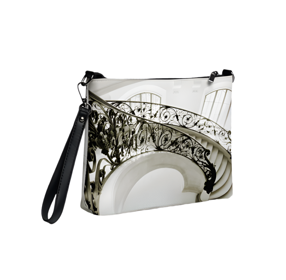 Marble Stairway Crossbody Bag