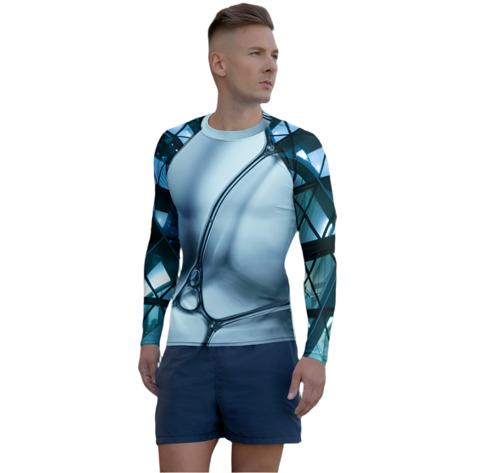 Men's Rash Guard Shirt #3 - XS - 3XL