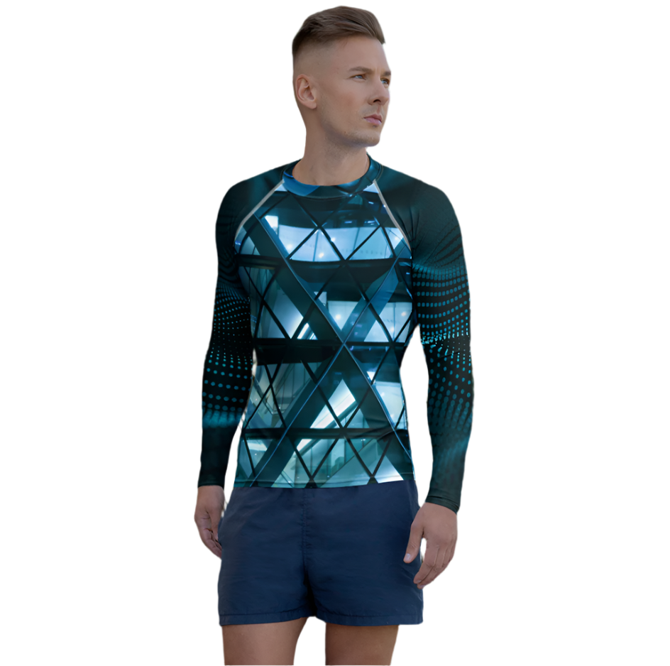 Men's Rash Guard Shirt #4 - XS - 3XL