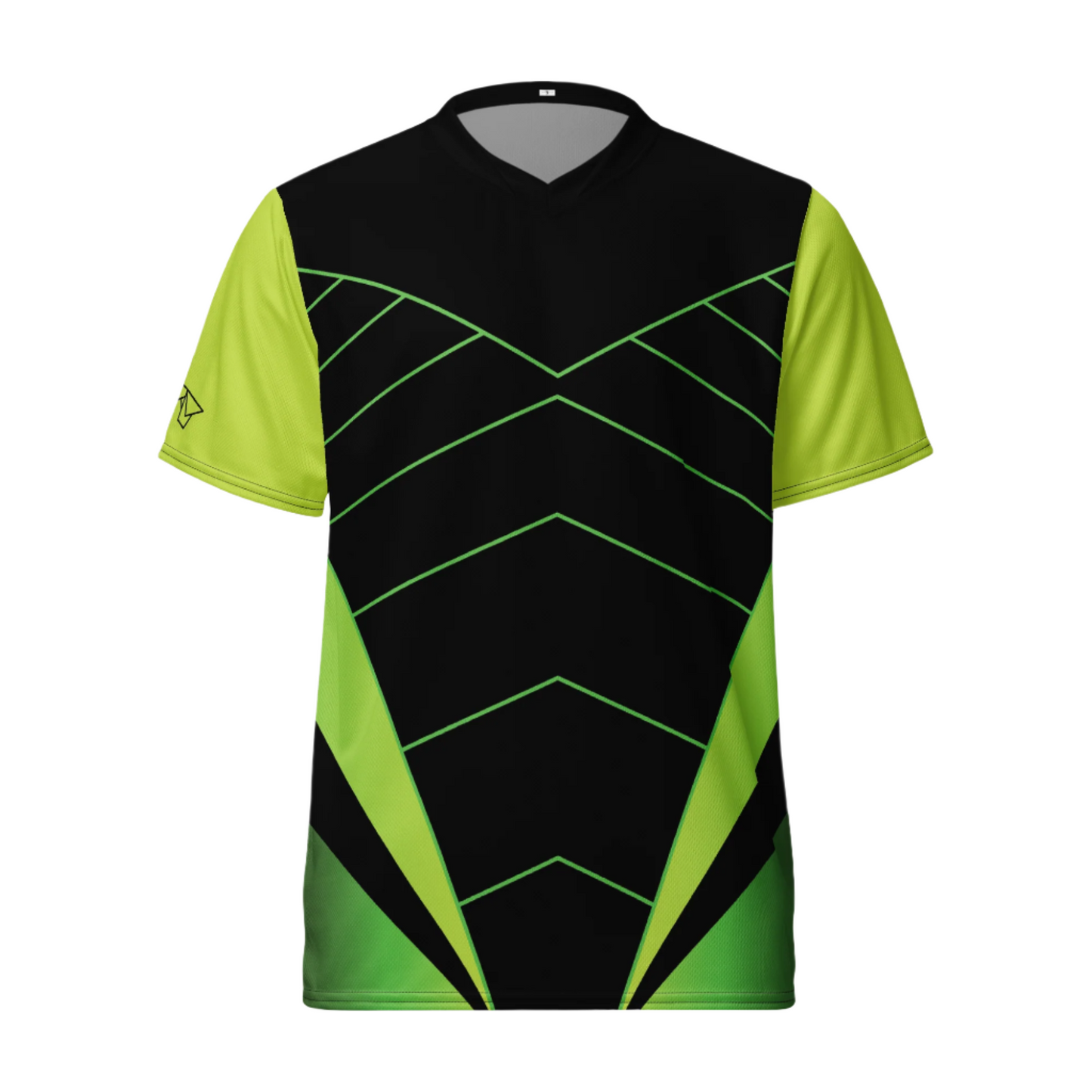 Neon Green Sports Jersey - 2XS - 6XL