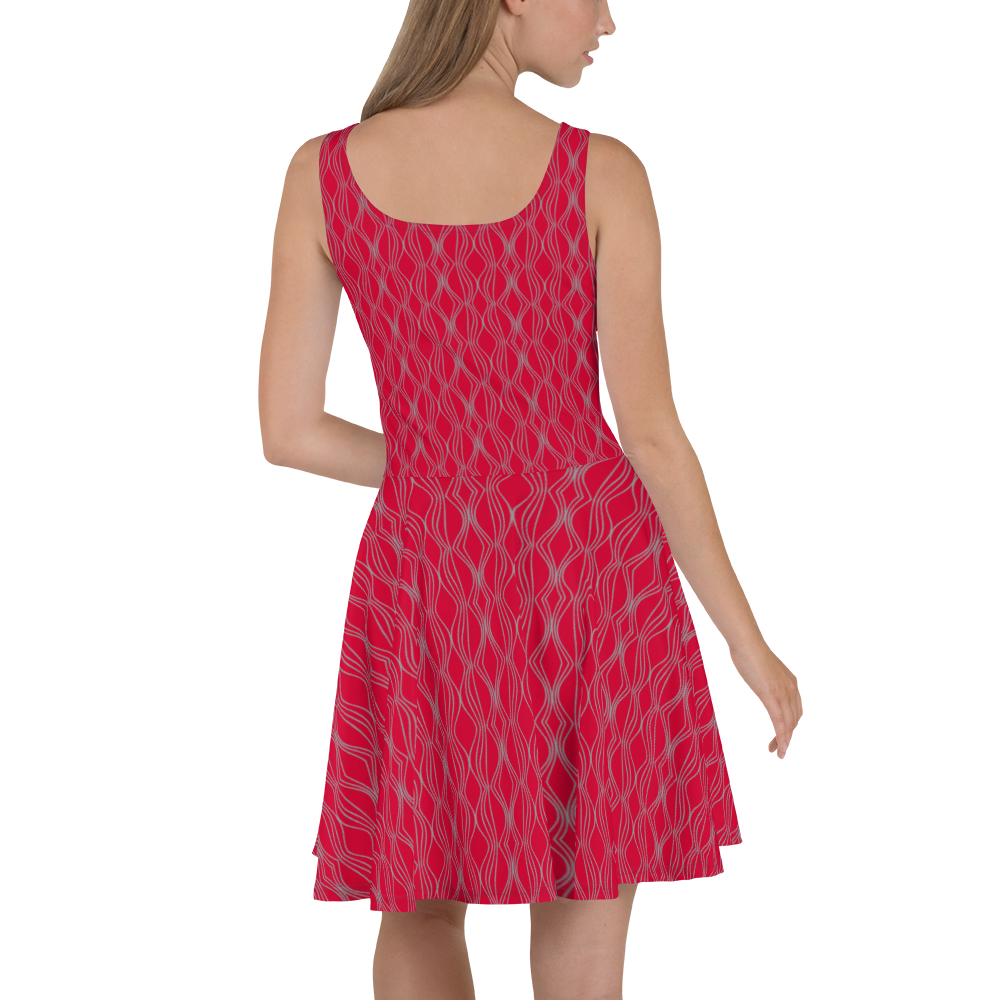 Raspberry Skater Dress XS- 3XL