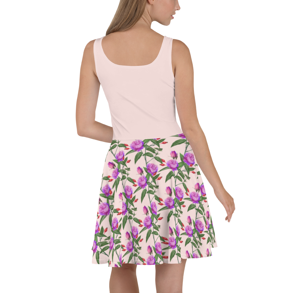 Peach & Peony Skater Dress - XS - 3XL