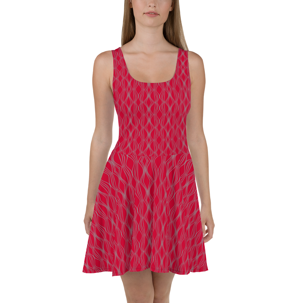 Raspberry Skater Dress XS- 3XL