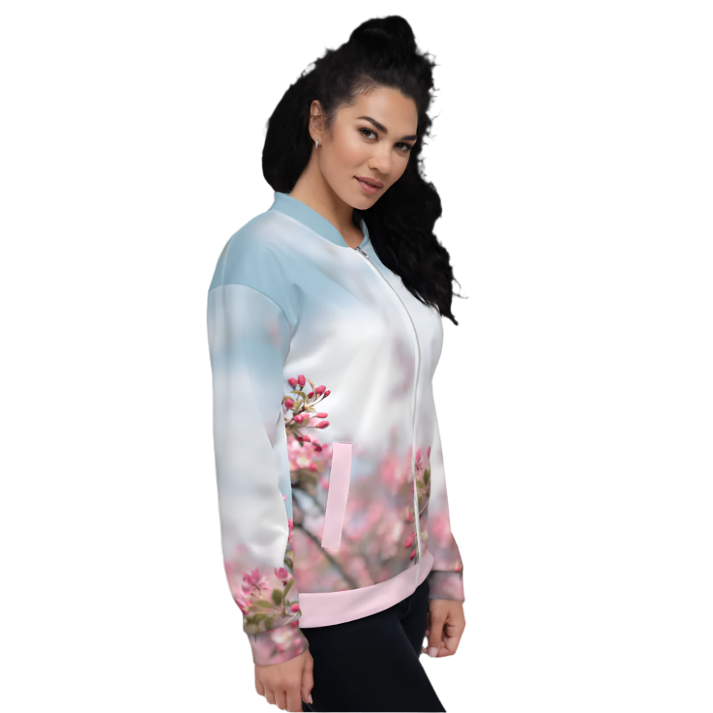 Women's Floral Spring Jacket - XS - 3XL