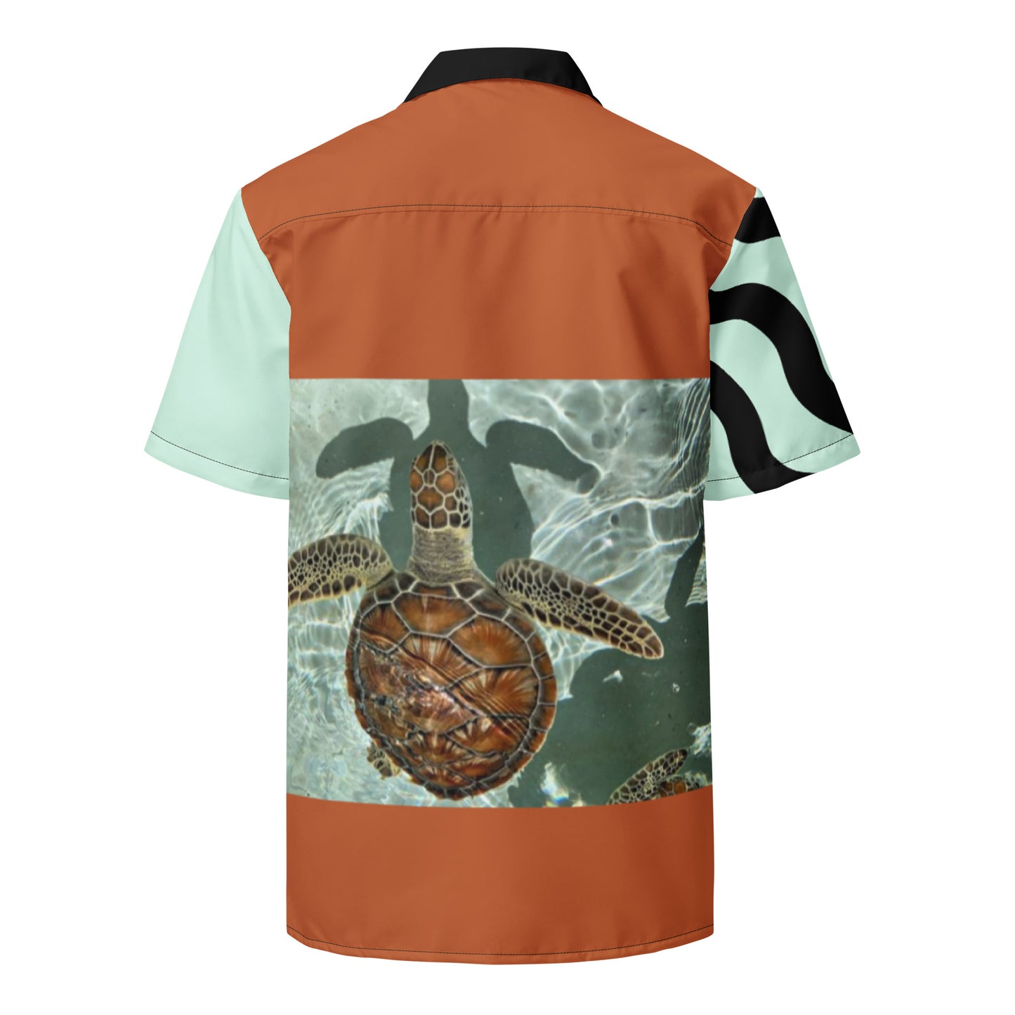 Rusty Sea Turtle Hawaiian Shirt