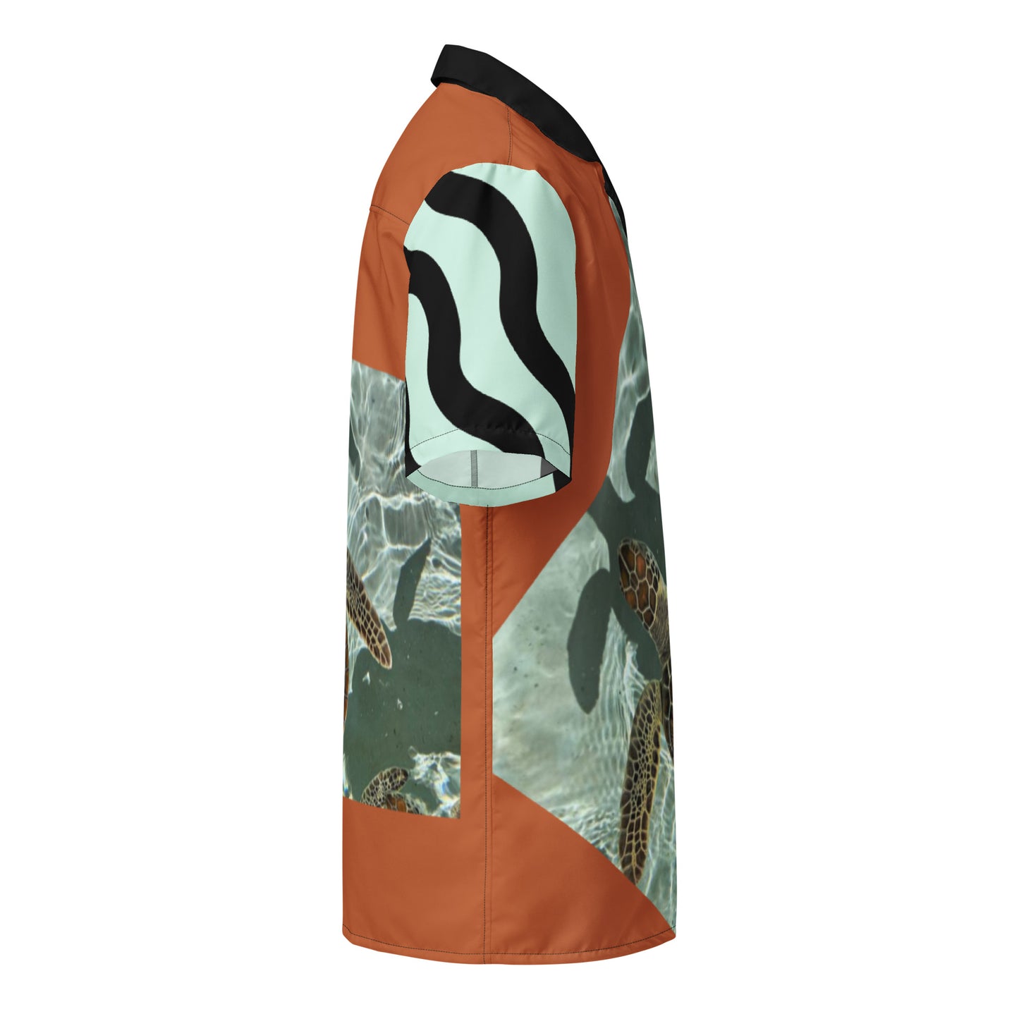 Rusty Sea Turtle Hawaiian Shirt