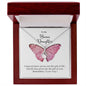 To My Bonus Daughter | I Love You - Alluring Beauty necklace