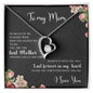 To My Mom | I Love You - Forever Love Necklace