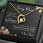 To My Mom | I Love You - Forever Love Necklace