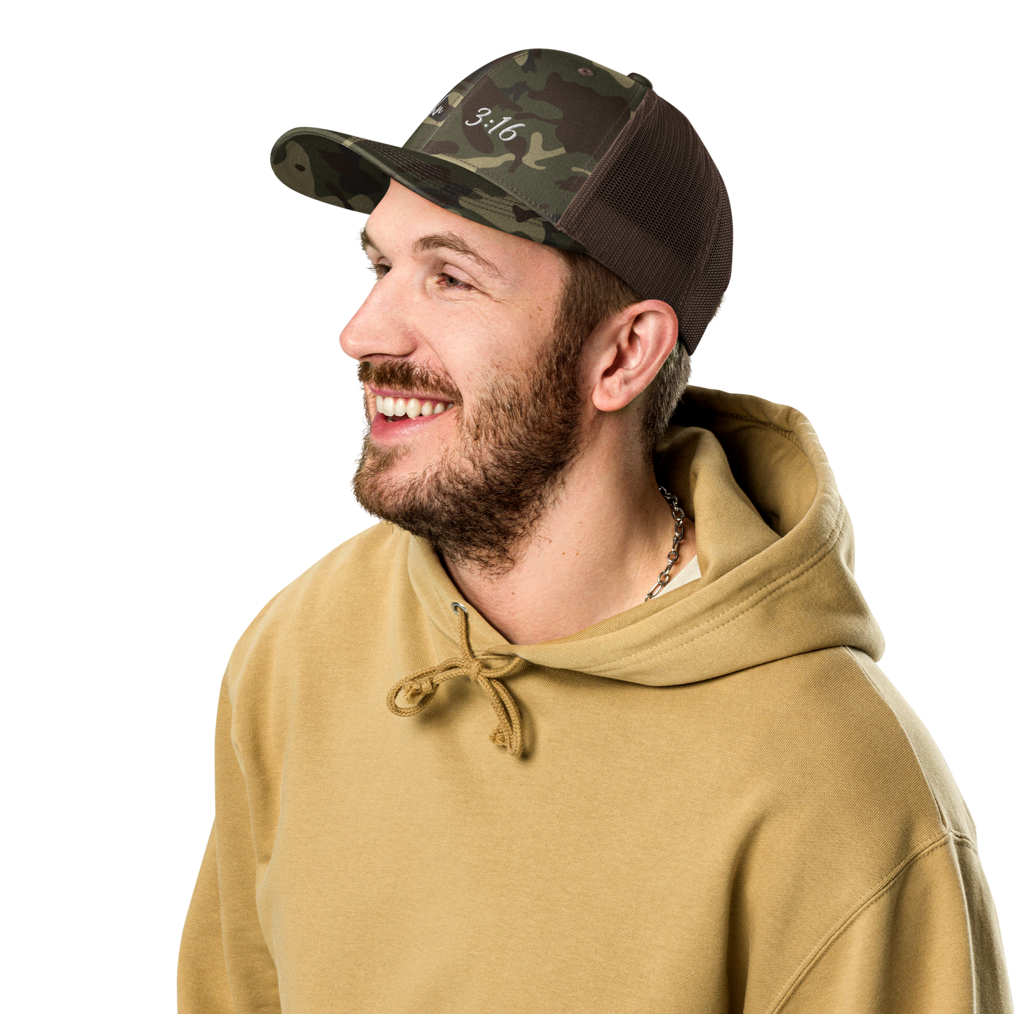 John 3:16 Camouflage Hat