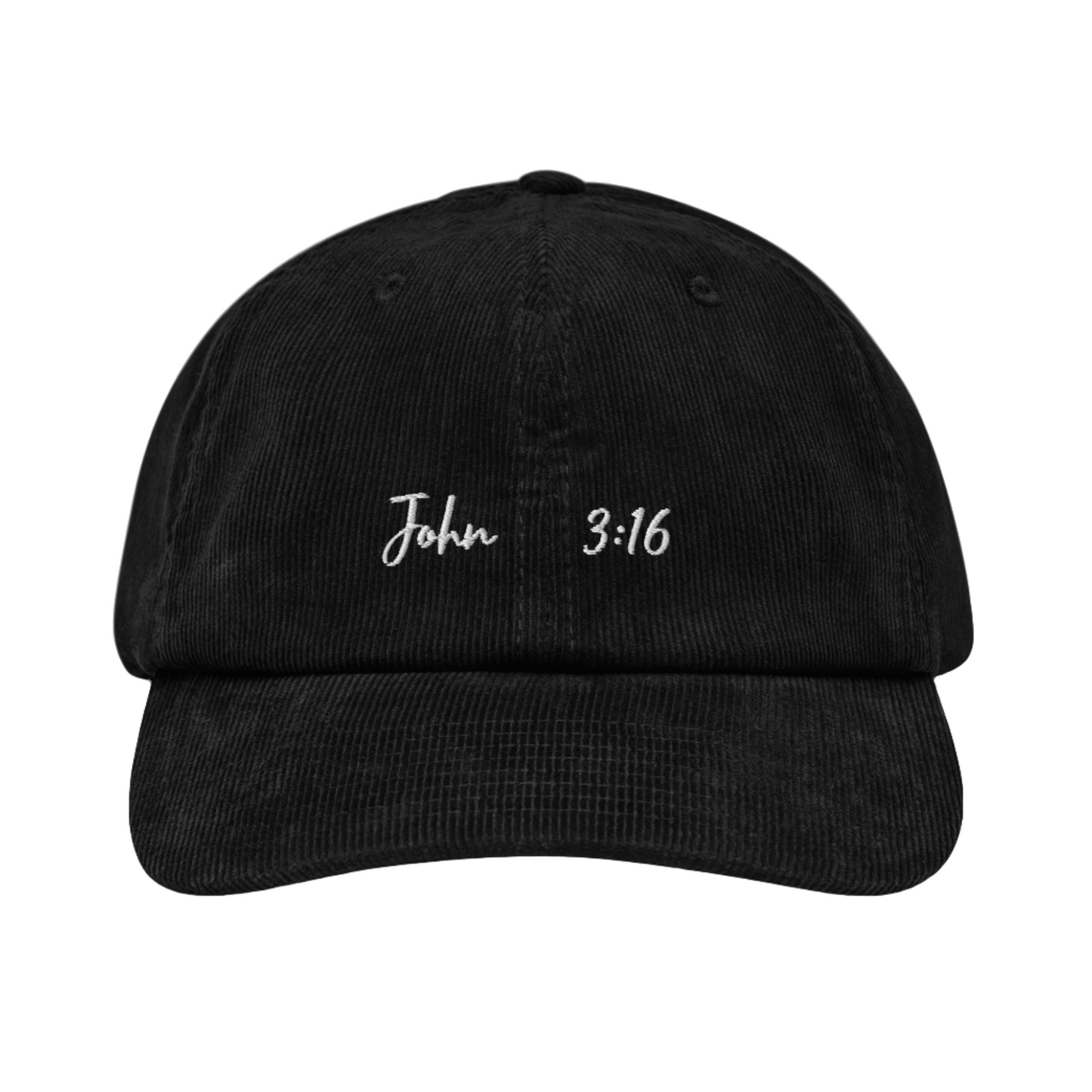 John 3:16 Corduroy hat