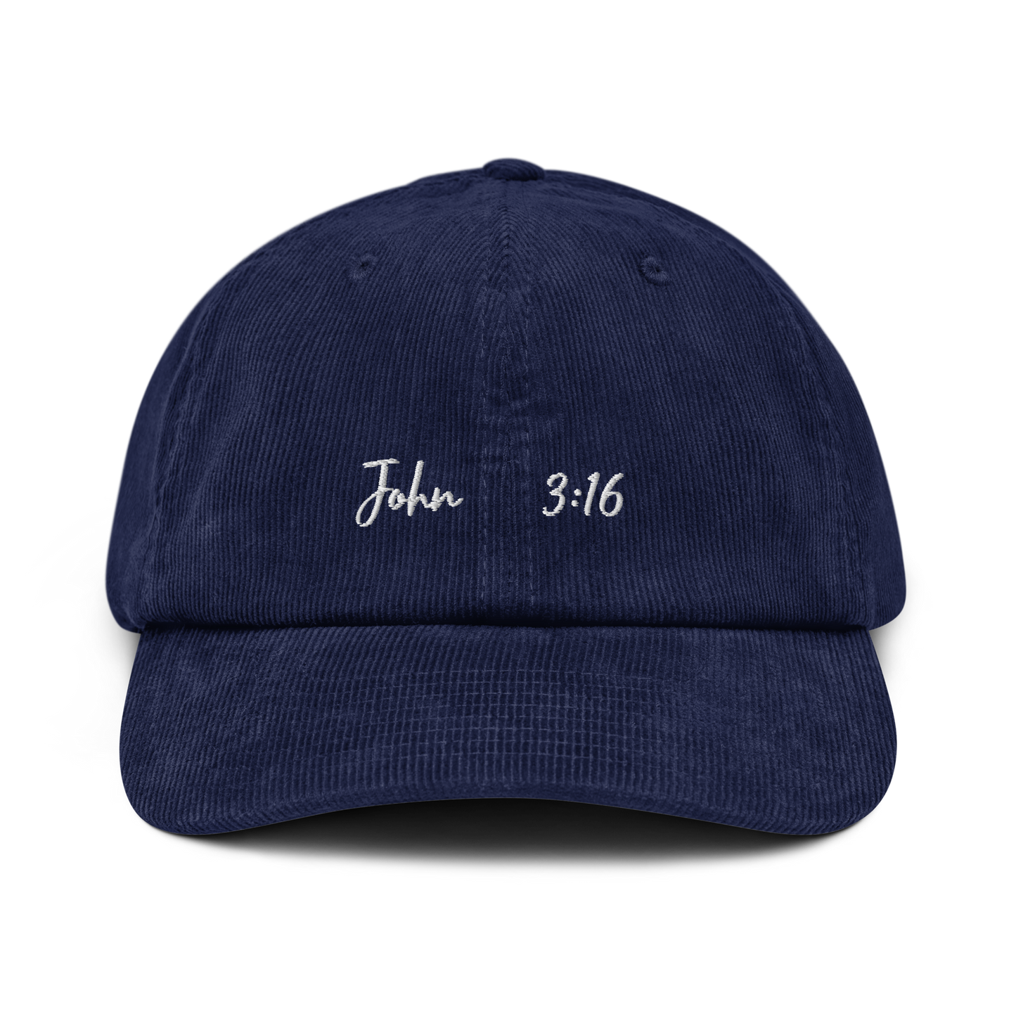 John 3:16 Corduroy hat
