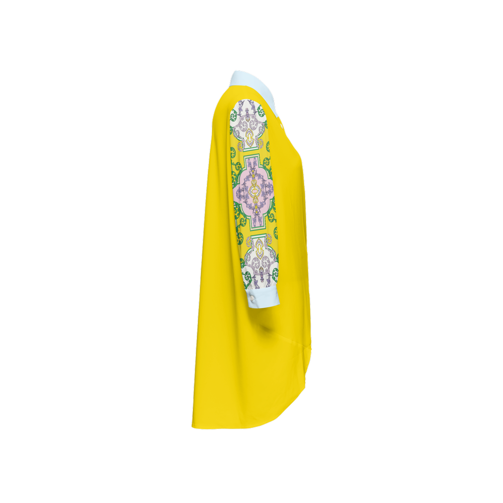 Women's Sunny Yellow Long-Sleeve Shirt - XS-3XL