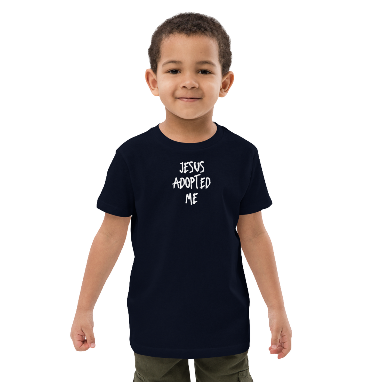 Org. Cotton Kids T-shirt - Sizes 3/4 - 12/14 - 2 Colors
