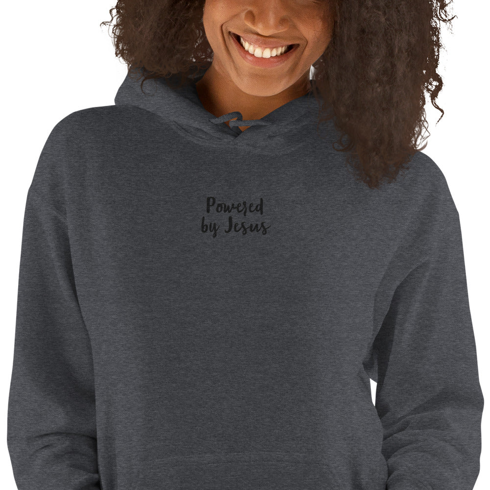Powered by Jesus Hoodie - Small - 5XL