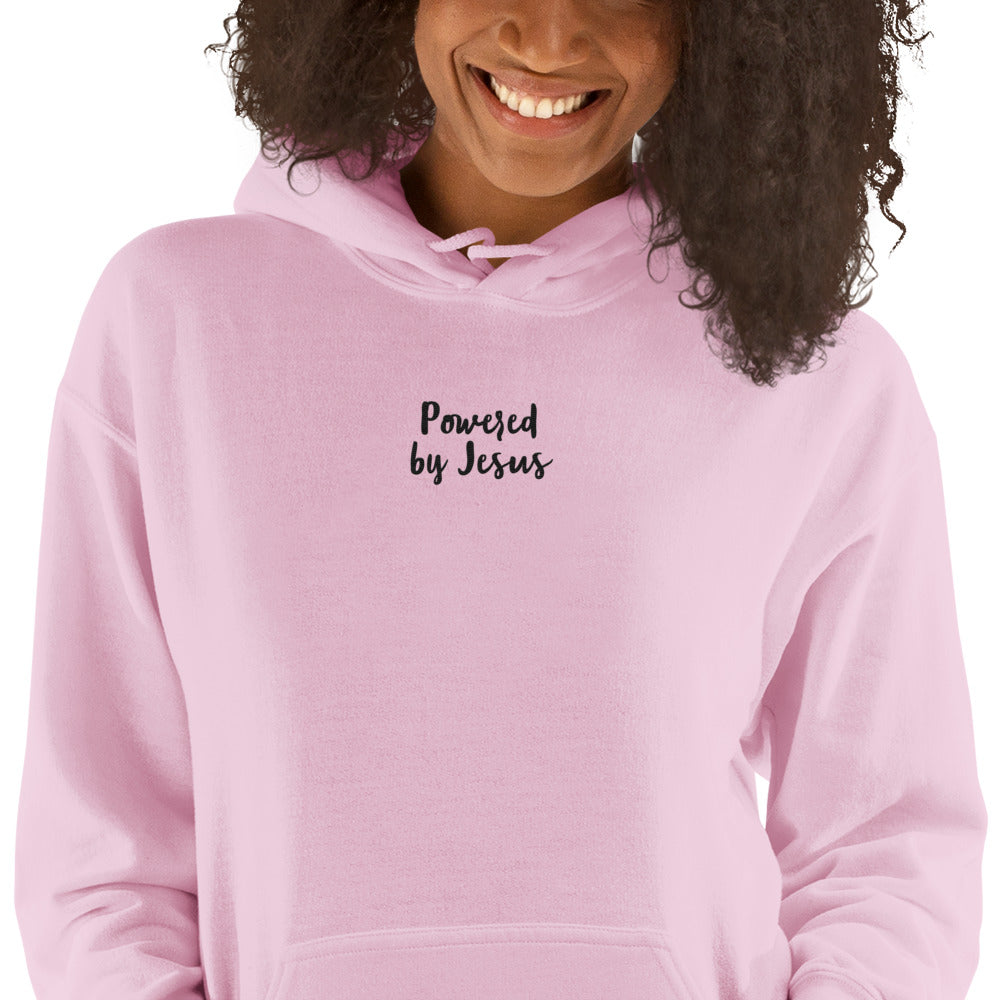 Powered by Jesus Hoodie - Small - 5XL