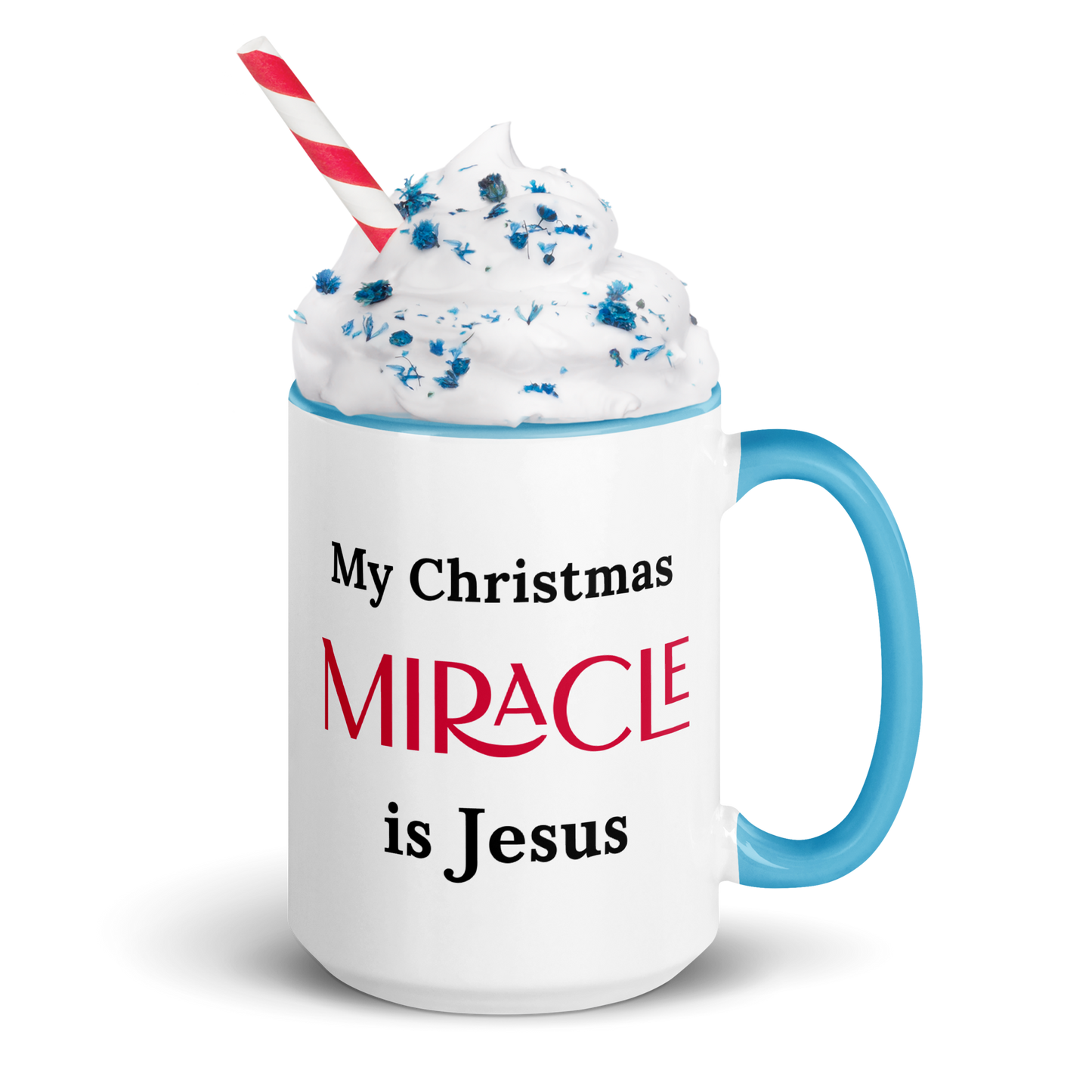 Christmas Mug with Color Inside