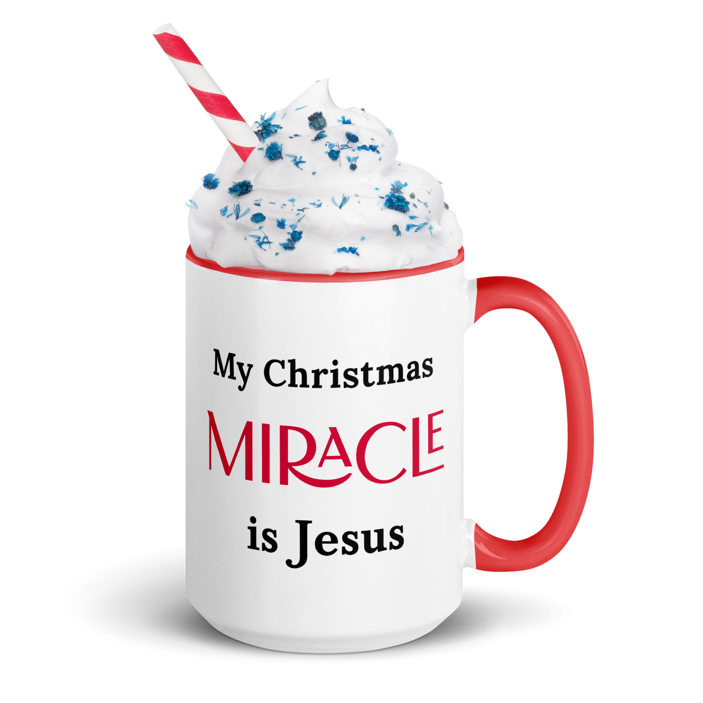 Christmas Mug with Color Inside