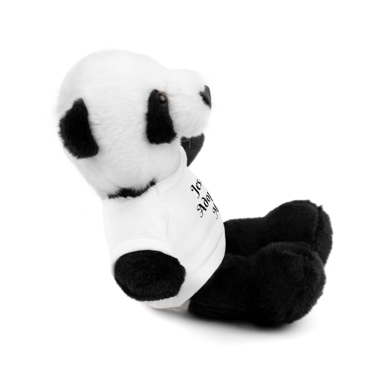 Stuffed  Panda with T-shirt