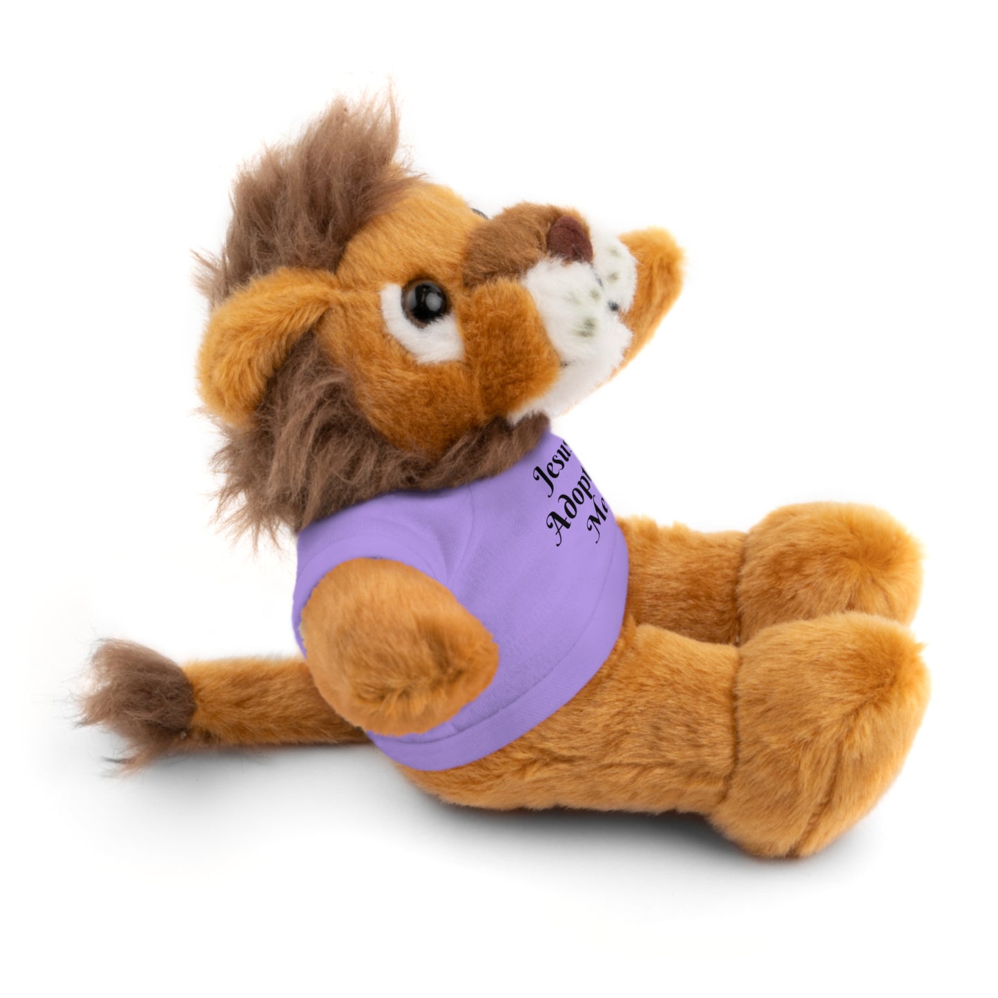 Stuffed Lion with T-shirt