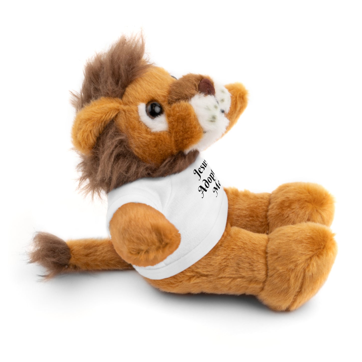 Stuffed Lion with T-shirt