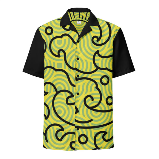 Lime Green Hawaiian Shirt - 2XS - 6XL