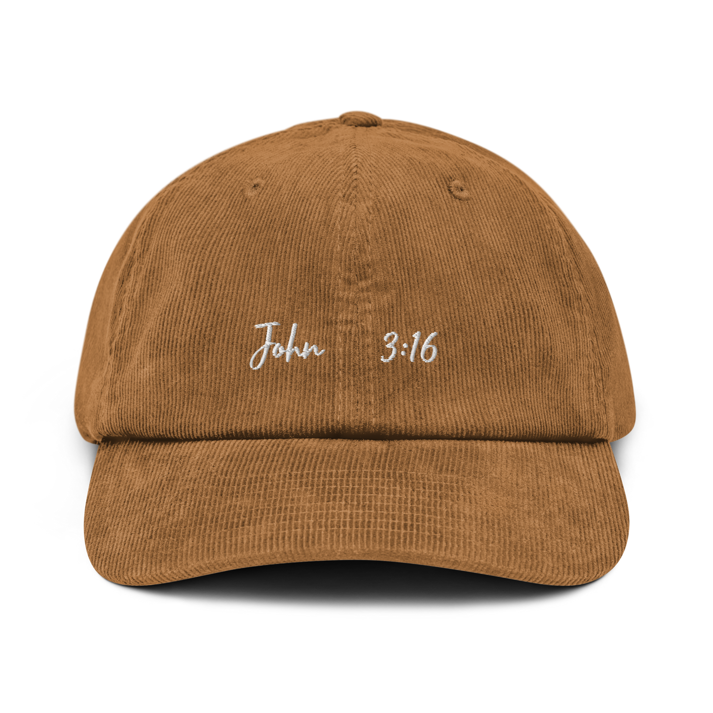 John 3:16 Corduroy hat