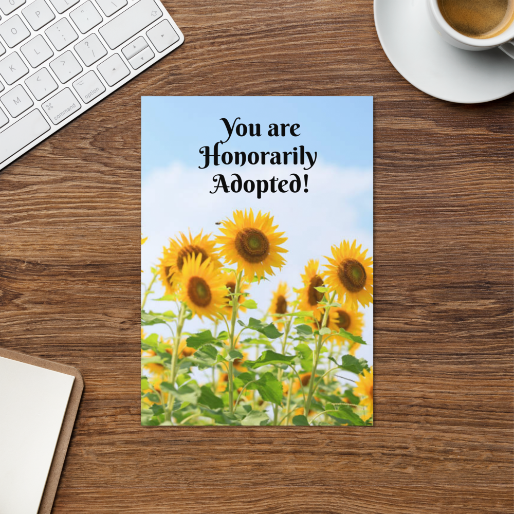 Honorary Adoption© Greeting Cards