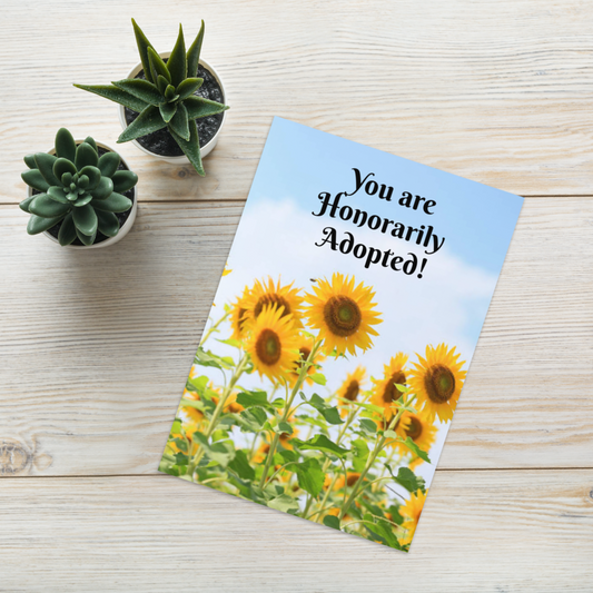 Honorary Adoption© Greeting Cards