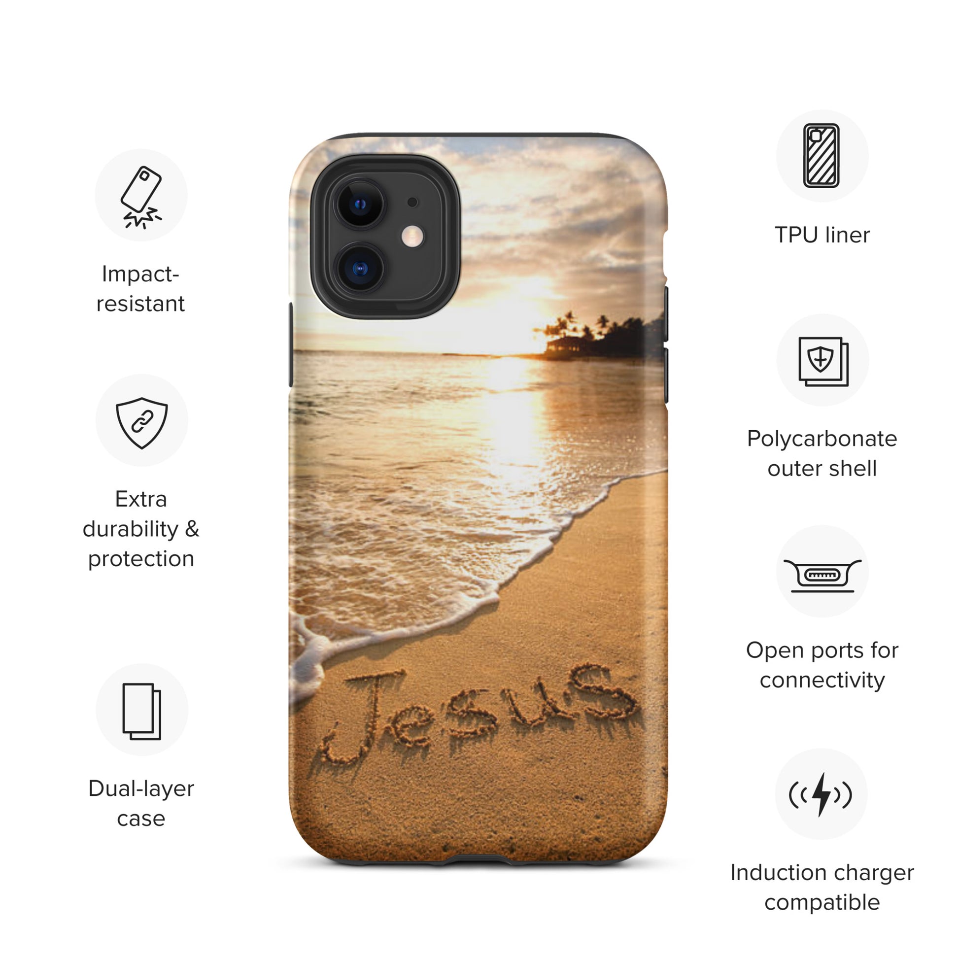 Jesus Case for iPhone timothyjerome Jesus Case for iPhone timothyjerome
